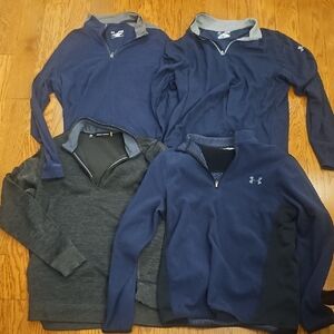 Under Armour Navy and Charcoal Sweatshirts